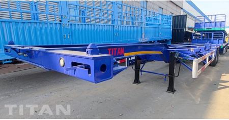 2 Axle 40 ft Trailer Chassis will be sent to Jamaica