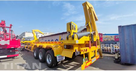 40FT Container Side Loader Trailer Ready Ship to Jamaica