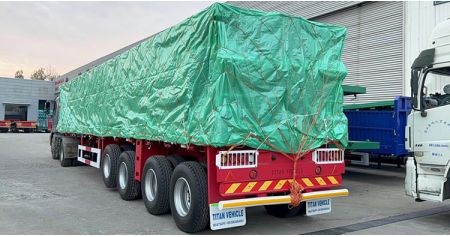 3 Units of 4 Axle Flatbed Trailers is Ready to Jamaica