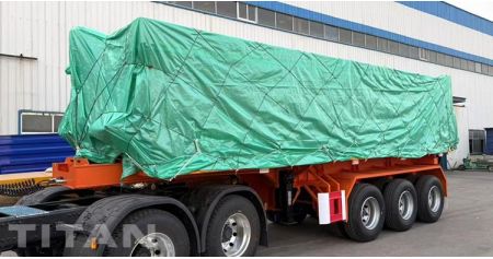 TITAN Tri Axle Dump Trailer will be sent to Jamaica