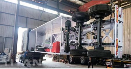 Tri Axle Tipper Trailer will be sent to Jamaica by Container