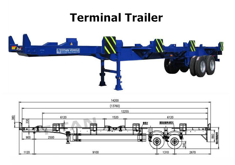 Container Chassis Trailer Types & Specs - for Sale in Jamaica
