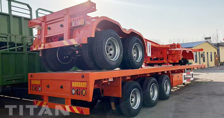40 FT Flatbed Trailer and 20 FT Container Chassis for Sale in Jamaica