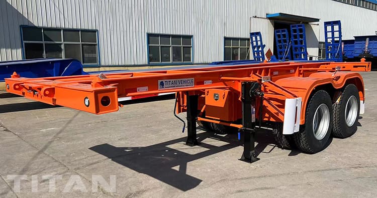 40 FT Flatbed Trailer and 20 FT Container Chassis for Sale in Jamaica