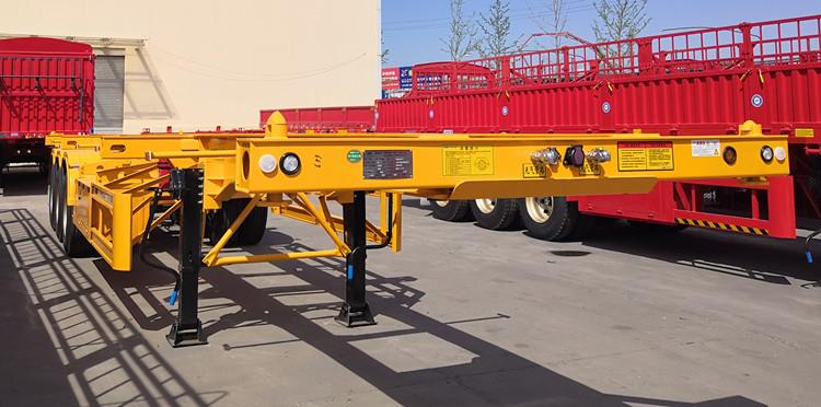 CIMC Tri Axle 40ft Skeleton Semi Trailer for Sale in Jamaica