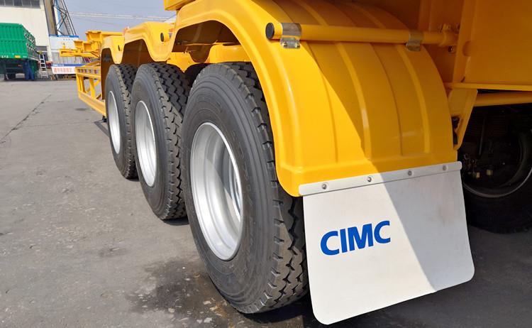 CIMC Tri Axle 40ft Skeleton Semi Trailer for Sale in Jamaica