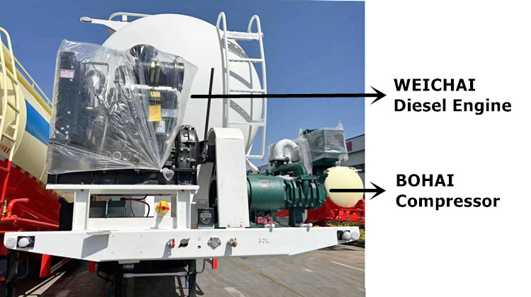 Dry Bulk Tanker Trailer for Sale in Jamaica