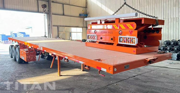 Tri Axle Flat Deck Trailer for Sale in Jamaica