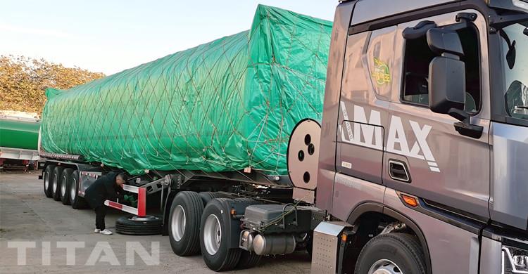 4 Axle 75000 Liters Fuel Tanker Trailer for Sale in Jamaica