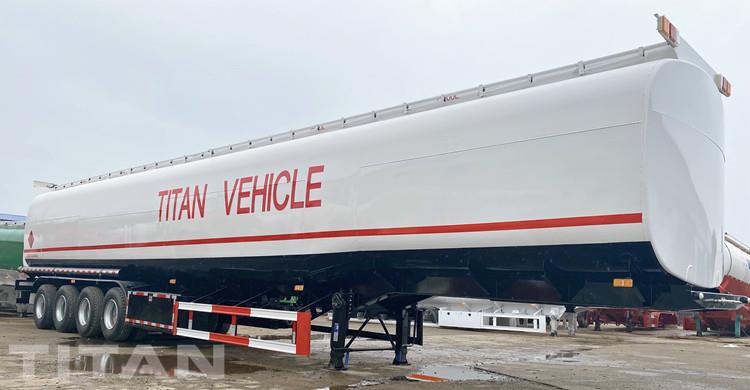 4 Axle 75000 Liters Fuel Tanker Trailer for Sale in Jamaica