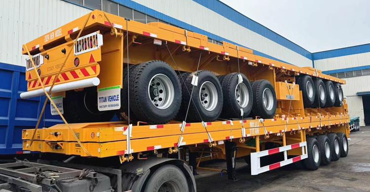 4 Axle Flatbed Trailer for Sale in Jamaica