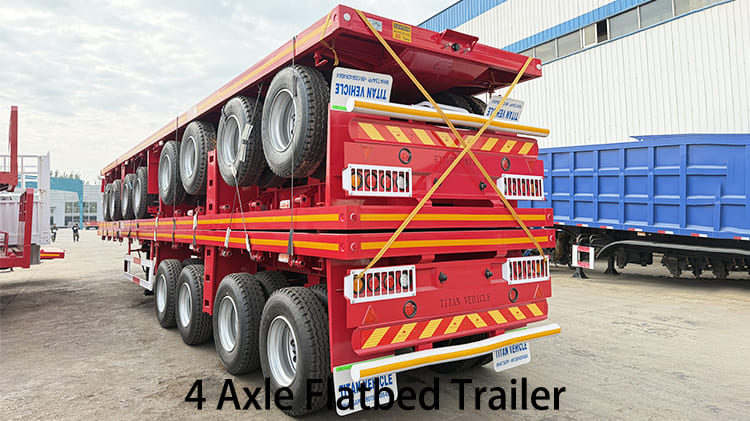 4 Axle Flatbed Trailer for Sale in Jamaica
