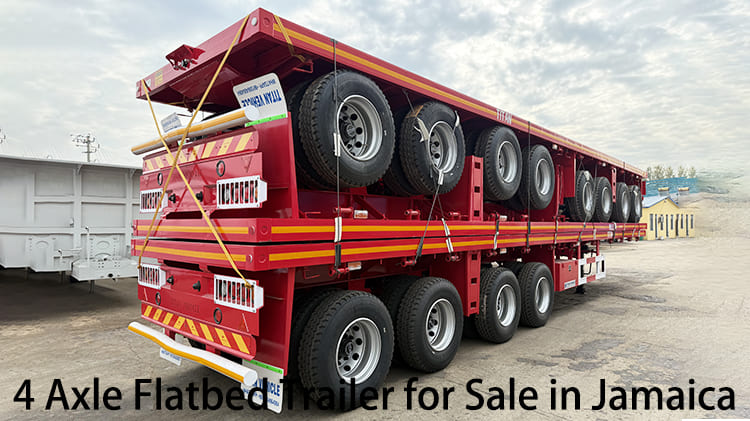 4 Axle Flatbed Trailer for Sale in Jamaica