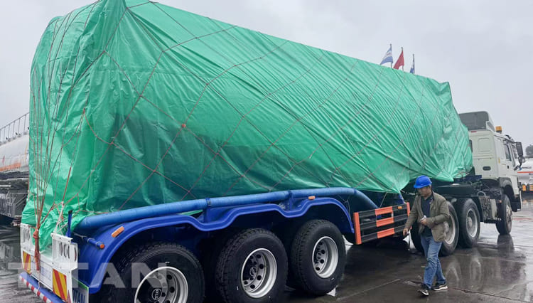 3 Axle Cement Bulk Trailer for Sale in Jamaica