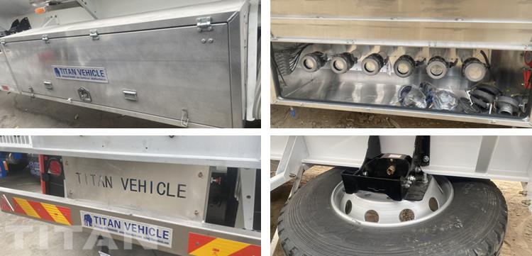 46000 Liters Aluminum Fuel Tanker Trailer for Sale in Jamaica