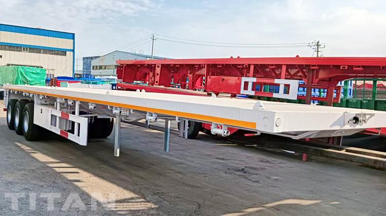 Tri Axle Flat Bed Trailer for Sale in Jamaica