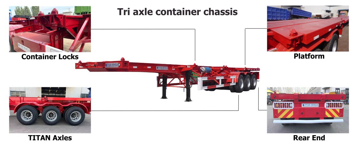 Container Chassis Trailer for Sale in Jamaica