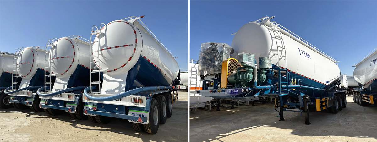 Dry Bulk Cement Tanker Truck Trailer for Sale in Jamaica
