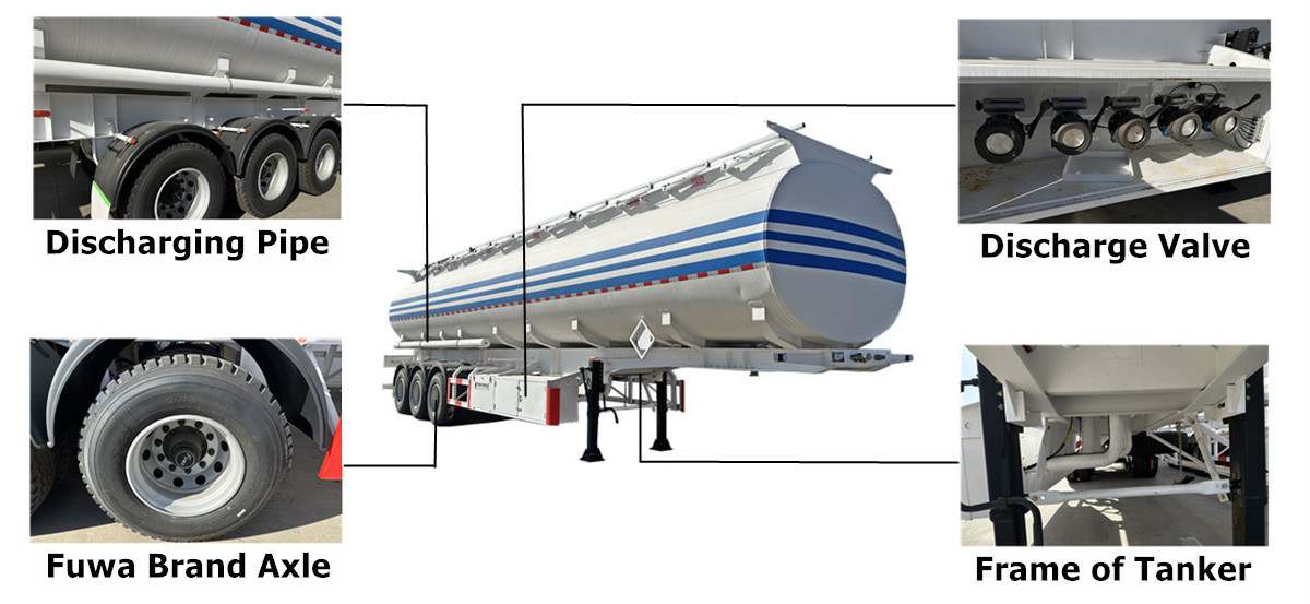 Fuel Tanker Semi Trailer for Sale in Jamaica