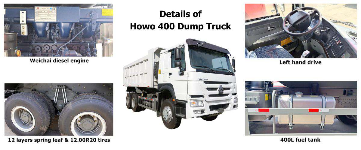Sinotruk Howo Dump Truck for Sale Near Me in Jamaica