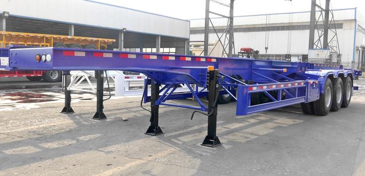 CIMC 40 Foot Tri Axle Intermodal Chassis Trailers for Sale