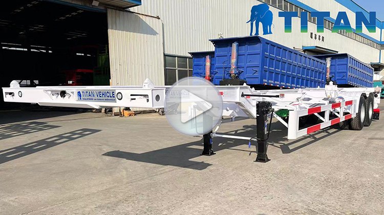 40ft Container Semi Skeleton Trailer for Sale in Jamaica Kingston