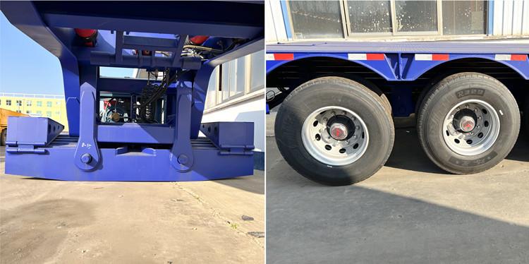 3 Axle 60 Ton Hydraulic Lowboy Removable Gooseneck Trailer for Sale in Jamaica