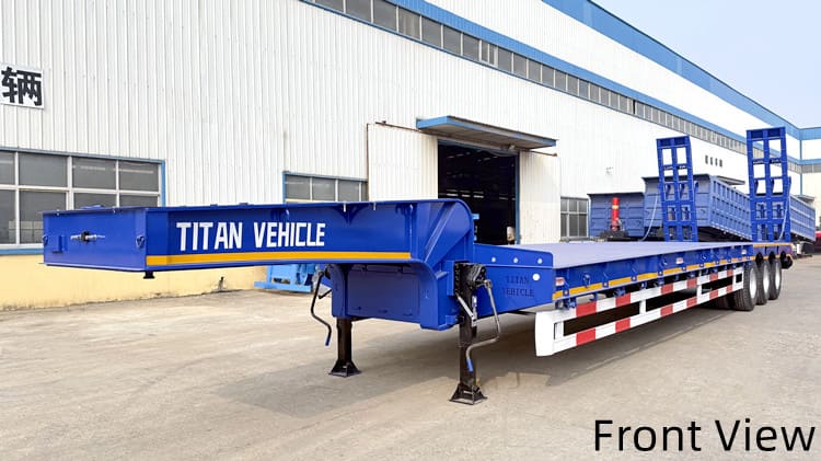3 Axle 60T Low Bed Trailer for Sale in Jamaica