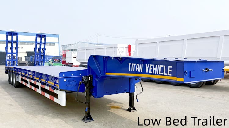3 Axle 60T Low Bed Trailer for Sale in Jamaica