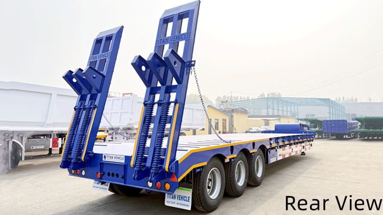 3 Axle 60T Low Bed Trailer for Sale in Jamaica