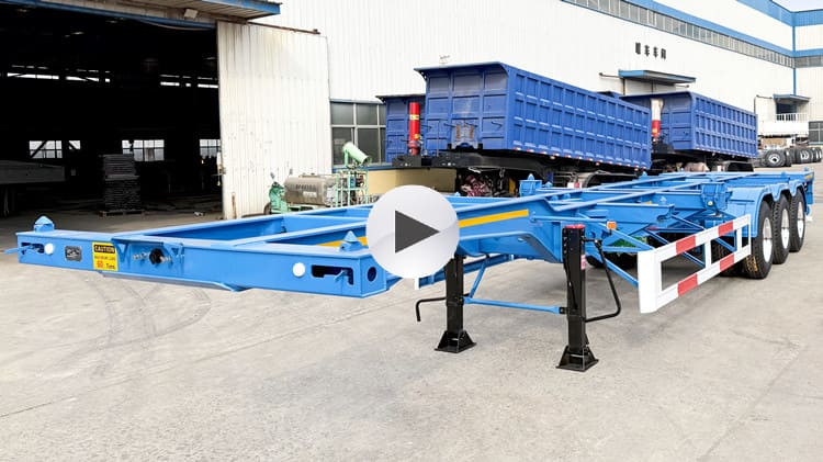 40 Ft 60 T Container Chassis Trailer for Sale in Jamaica