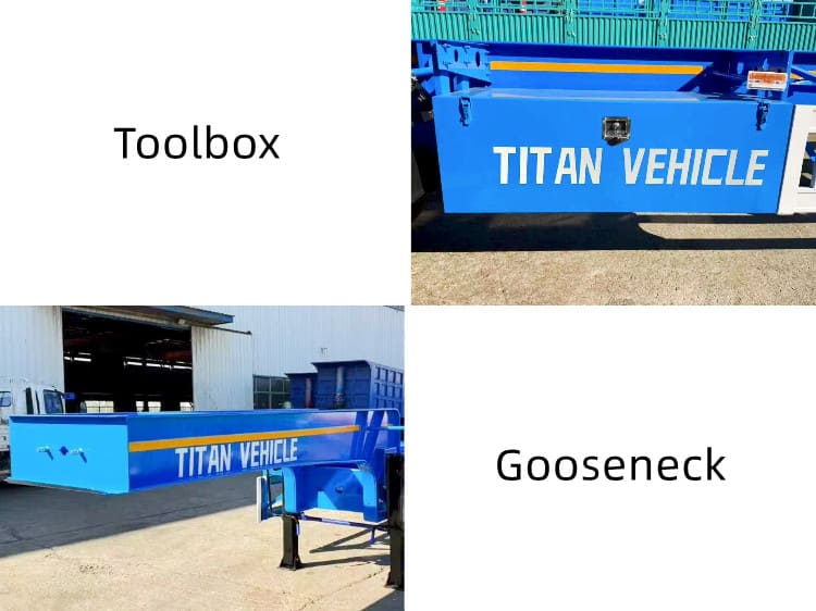 2 Axle 20Ft Shiping Container Chassis for Sale in Jamaica