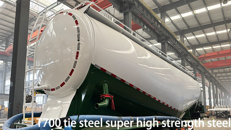 3 Axle 43 CBM Bulk Cement Tankers for Sale in Jamaica