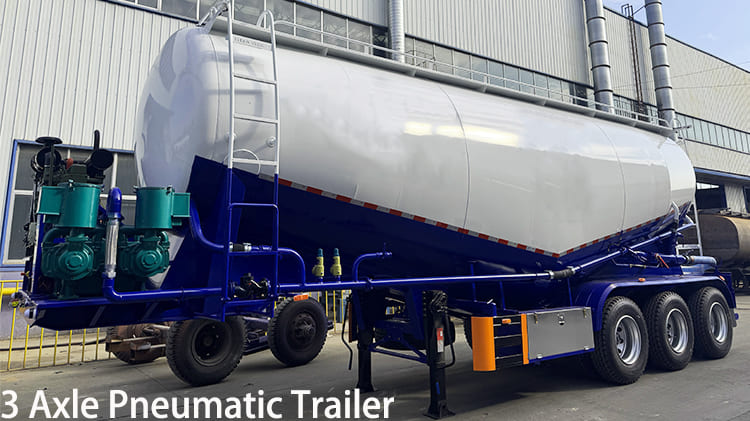 3 Axle 50 Ton Pneumatic Trailers for Sale in Jamaica