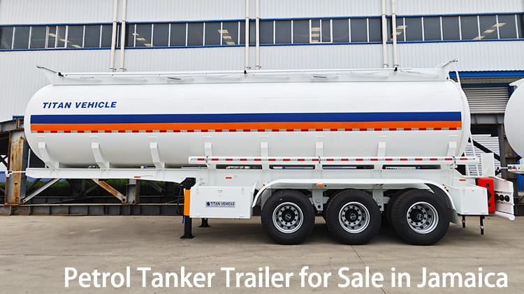 3 Axle 40000 Liters Petrol Tanker Trailer for Sale in Jamaica