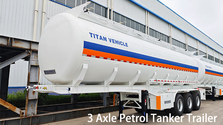 3 Axle 40000 Liters Petrol Tanker Trailer for Sale in Jamaica