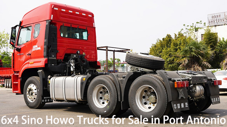 6x4 Sino Howo Trucks N7W 460 for Sale in Jamaica Port Antonio