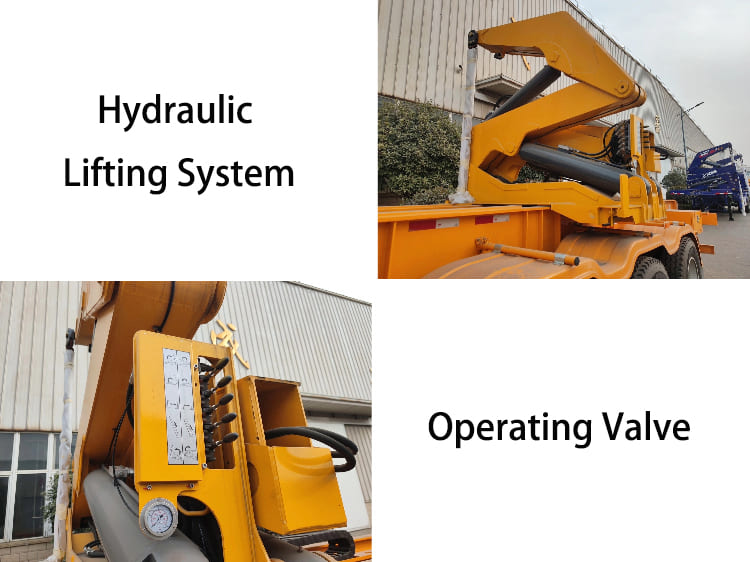 3 Axle 37 Ton Container Side Lifter Trailer for Sale in Jamaica