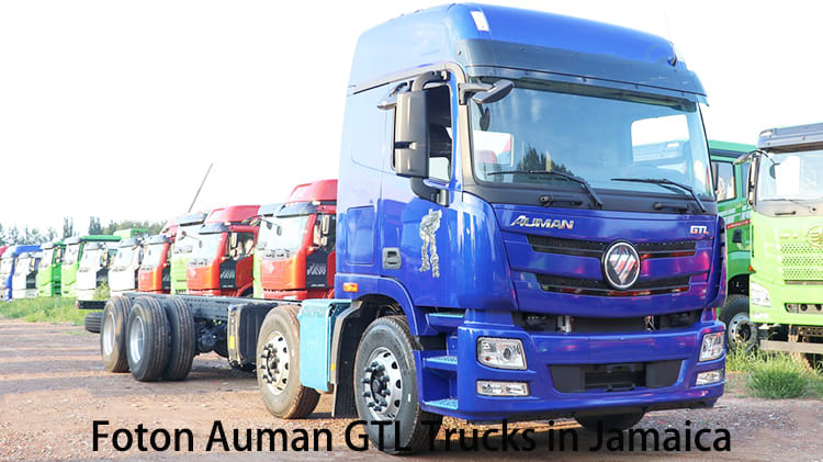 Foton Tractor Head Auman GTL 8x4 Trucks in Jamaica