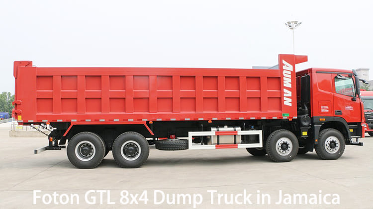Foton 12 Wheeler GTL 8x4 Dump Truck for Sale in Jamaica