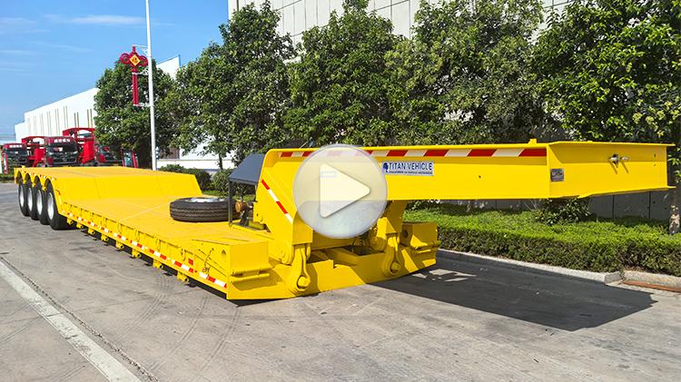 Hydraulic Detachable Gooseneck Lowboy Trailer for Sale in Kingston Jamaica