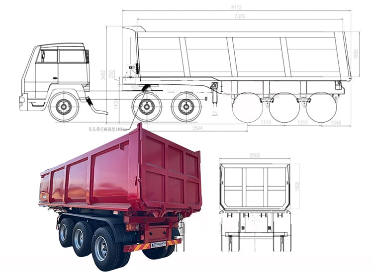 New Semi Tipper Trailers for Sale Near Me in Jamaica