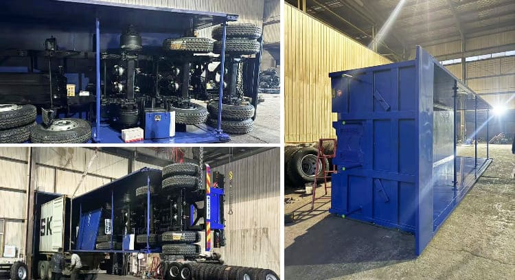 Tri Axle End Dump Trailers for Sale | Dump Truck Trailer for Sale in Jamaica