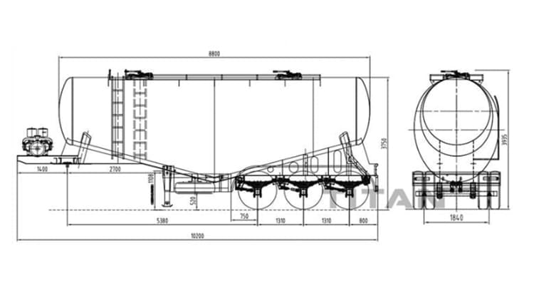 Cement Bulker Truck for Sale in Jamaica