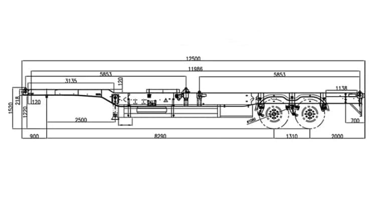 Shipping Container Chassis for Sale in Jamaica