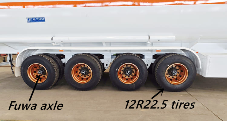 Fuel Tanker Semi Trailer for Sale in Jamaica