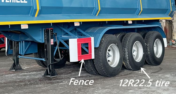 30 CBM Tipper Trailers for Sale in Jamaica