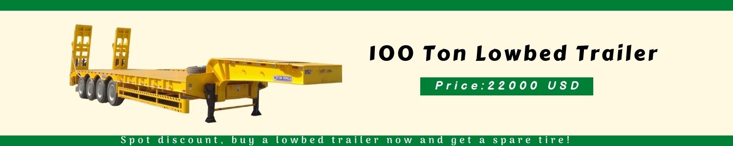 Lowbed Truck Trailer