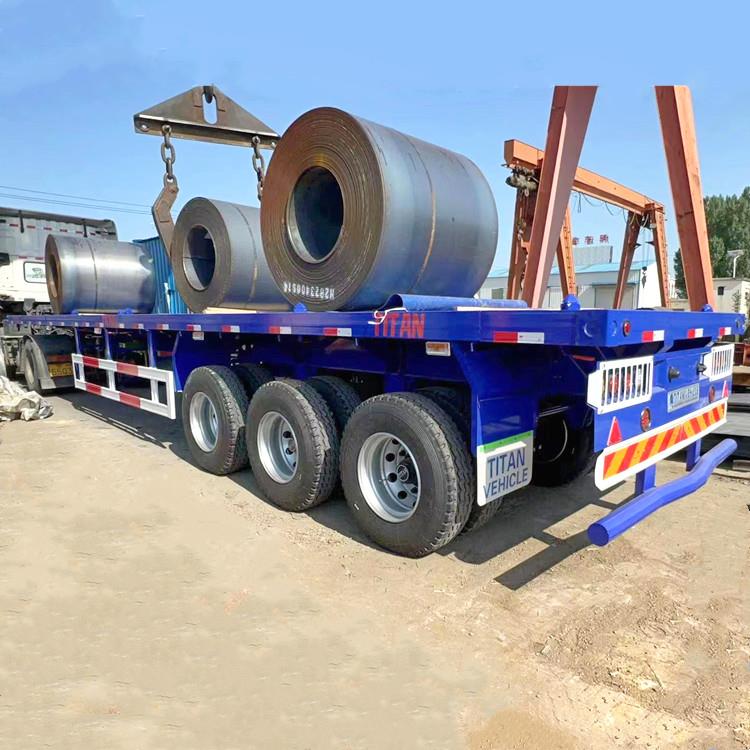 Tripple Axle Flat Bed Trailer