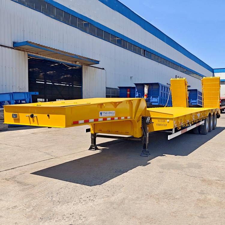 Tri Axle Semi Lowbed Trailer
